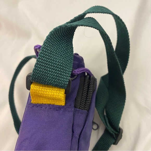TEK By Tamrac Photo/Digital/Audio/Game Compact Padded Bag Purple Green Strap Y2K - Picture 2 of 12